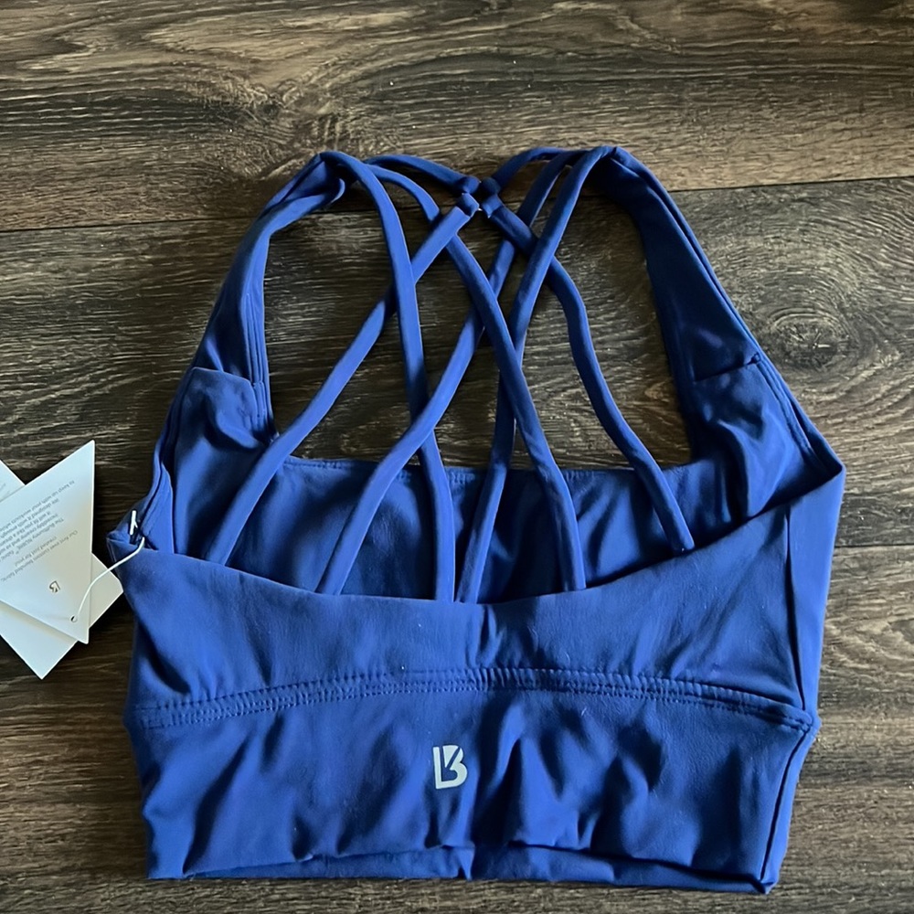 Buff Bunny Blue Sports Bra - Picture 3 of 8